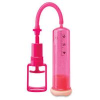 Pompe à pénis mini vaginette rose